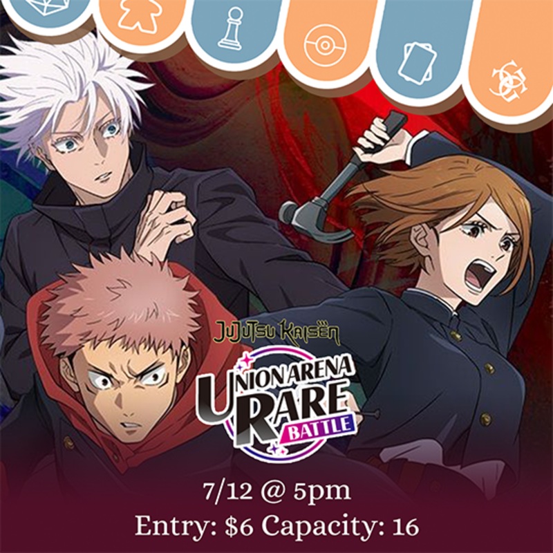 Union Arena JJK Vol. 2 Rare Battle I 7/12