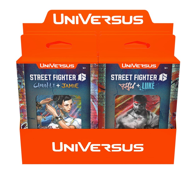 UniVersus Challenger Series Deck - Street Fighter 6 Challenger Series (2 options)