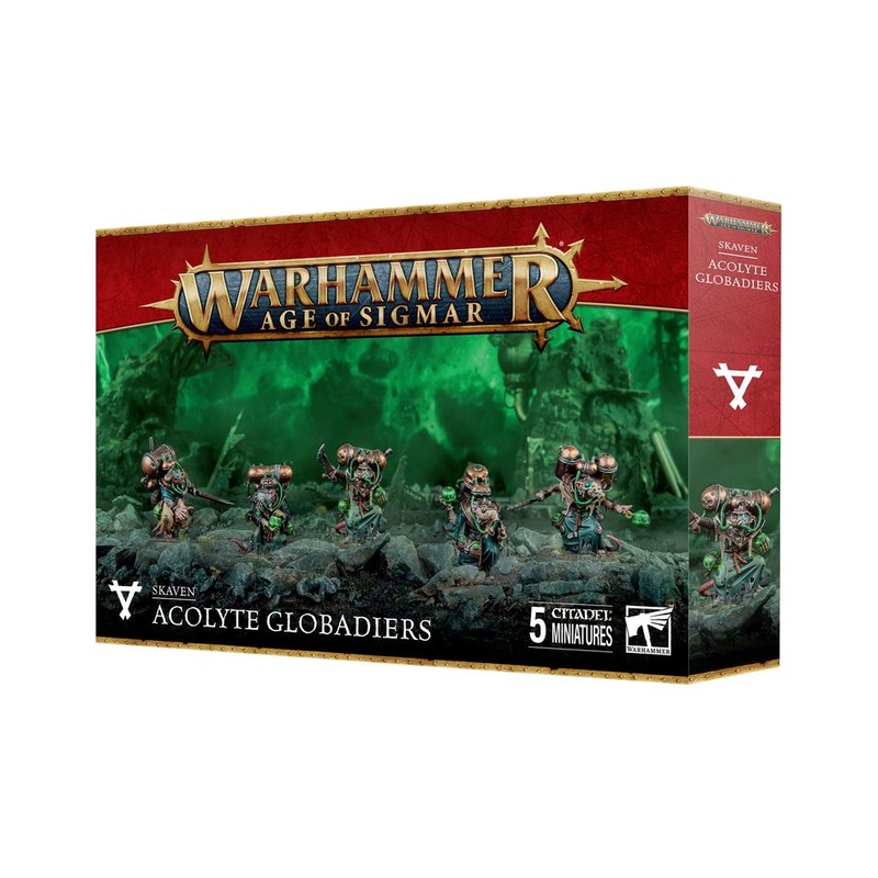 Age of Sigmar Skaven: Acolyte Globadiers