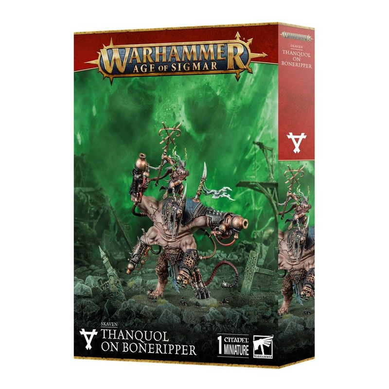 Age of Sigmar Skaven: Thanquol on Boneripper