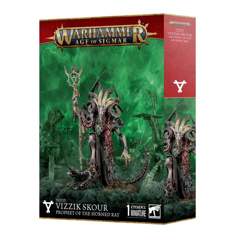Age of Sigmar Skaven: Vizzik Skour, Prophet of the Horned Rat