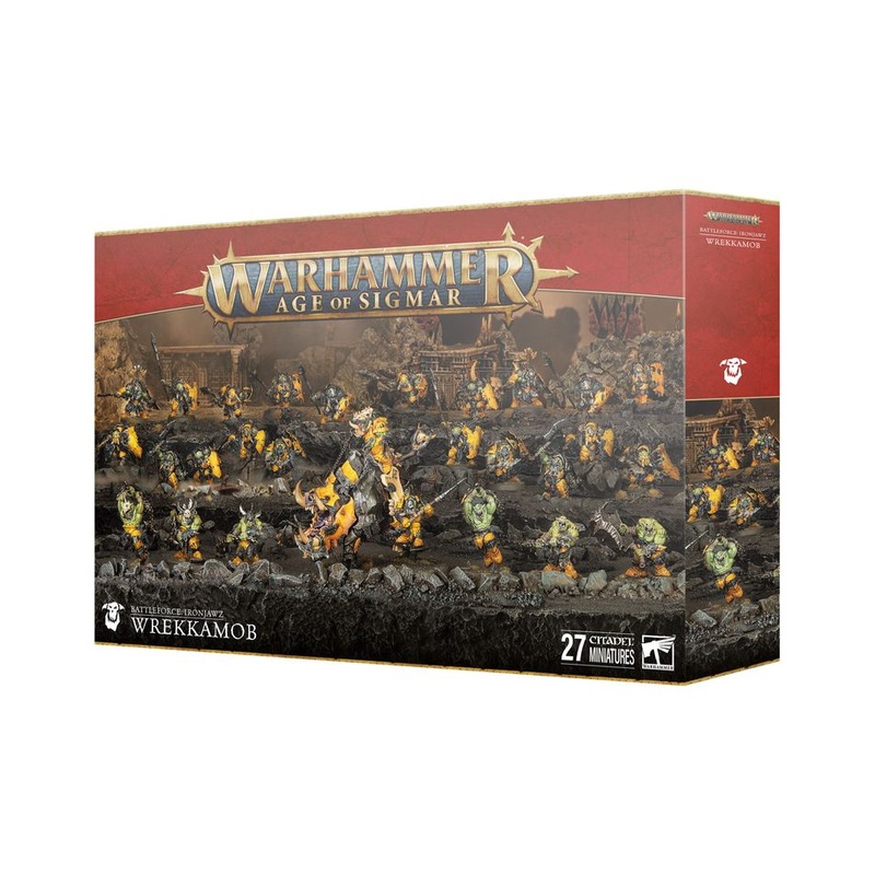 Age of Sigmar Ironjawz Battleforce: Wrekkamob