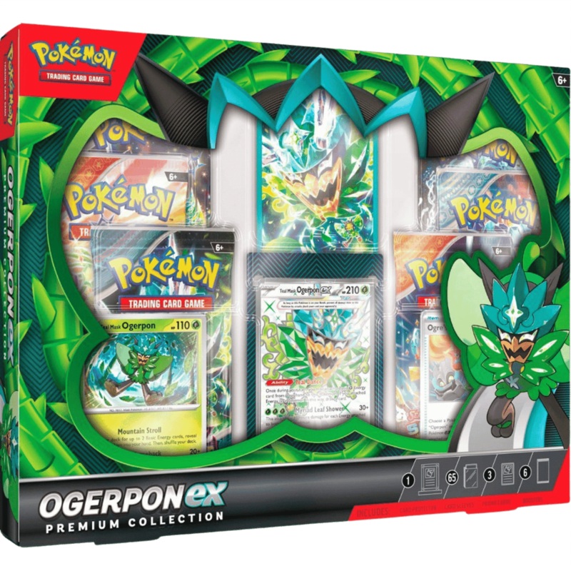 Pokemon TCG: Ogerpon ex Premium Collection