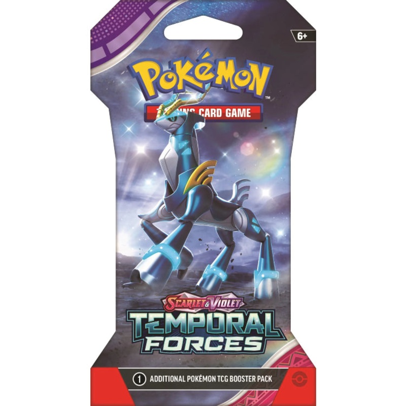 Pokemon TCG: Scarlet & Violet Temporal Forces Sleeved Booster
