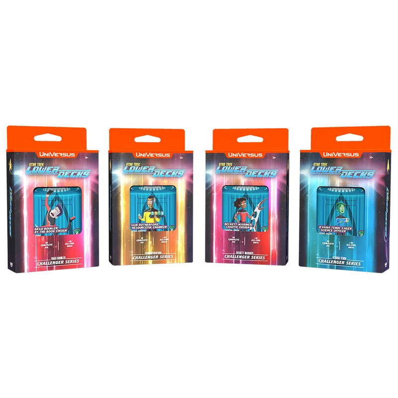 UniVersus Challenger Series Decks - Star Trek Lower Decks (4 options)