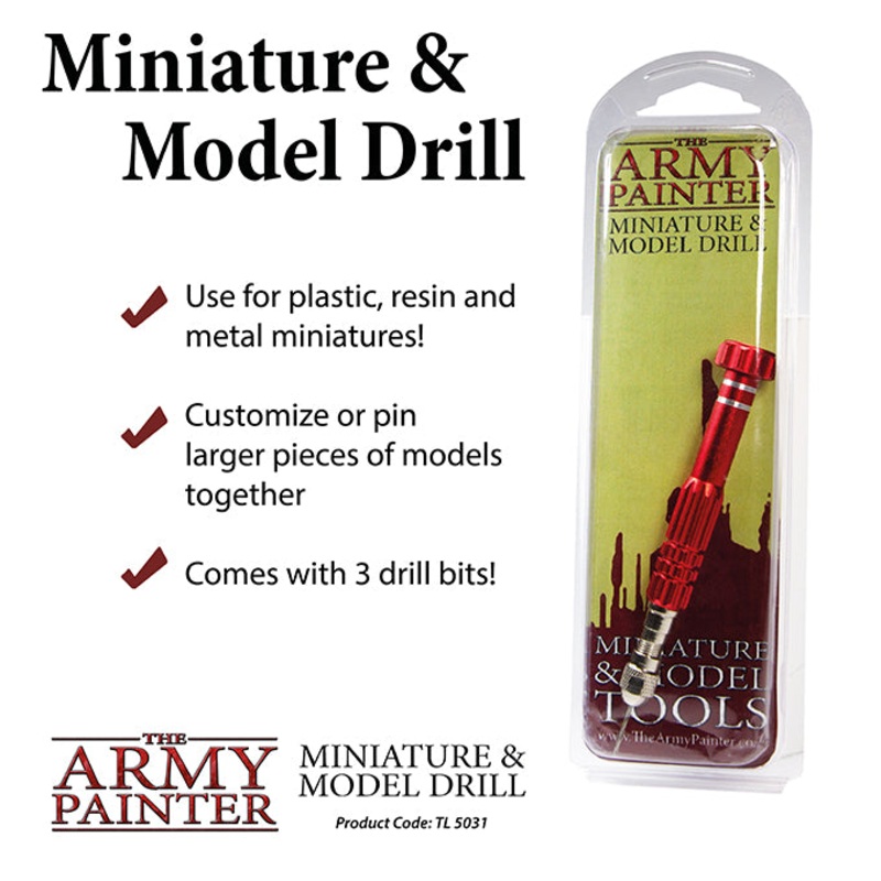 Army Painter Hobby Tools: Miniature & Model Drill