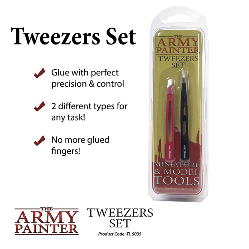 Army Painter Hobby Tools: Tweezer Set