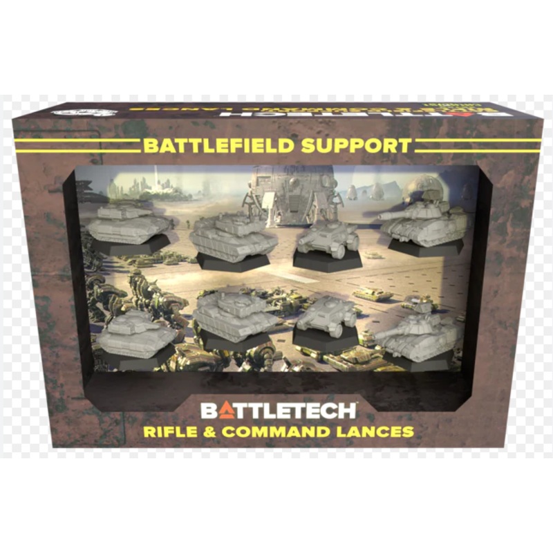 BattleTech Mercenaries ForcePack: Battlefield Support Rifle & Command Lances