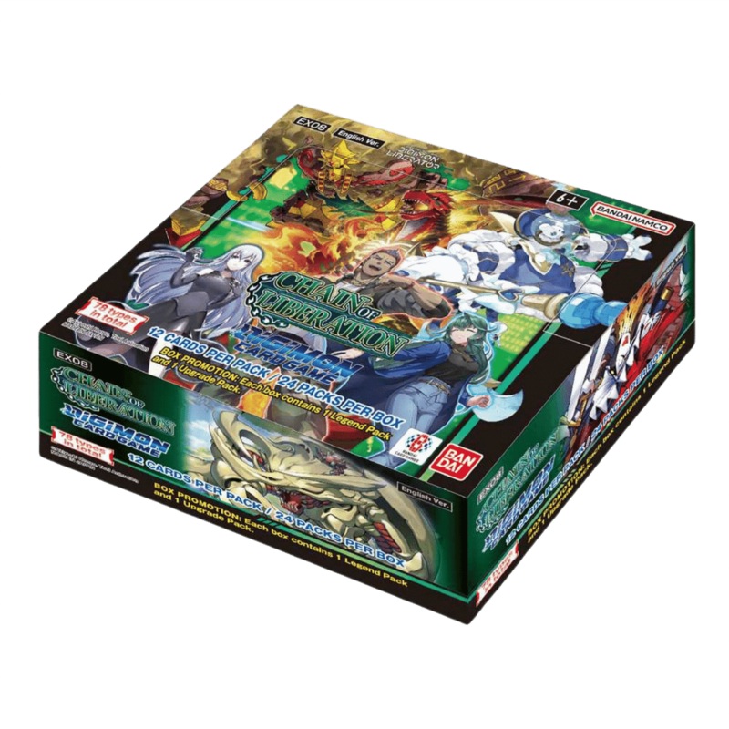 Digimon [EX08] Chain of Liberation Booster (2 options)