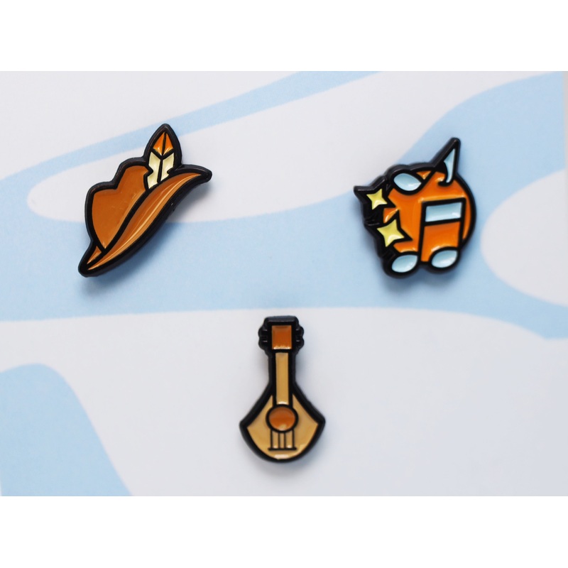 Mini Pins: Bard Pack