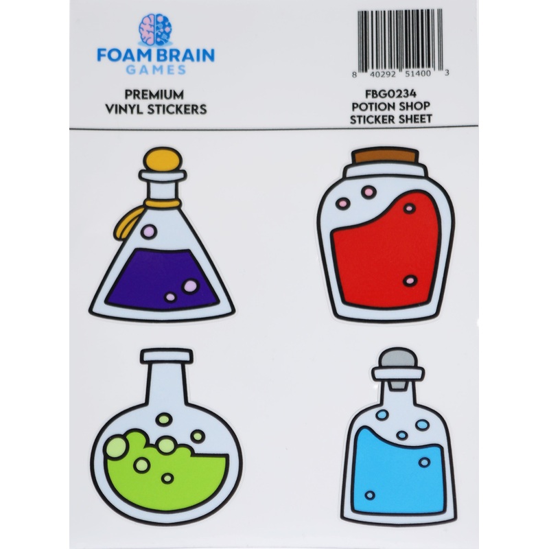 Potion Shop Sticker Sheet