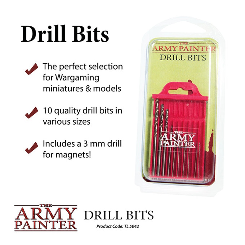 Army Painter Tools: Drill Bits (2019)