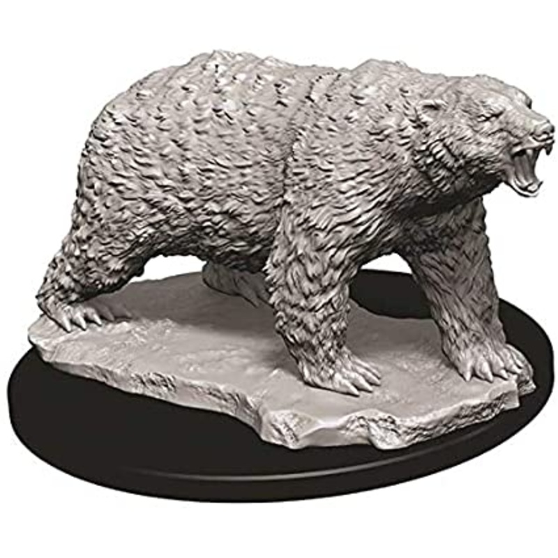 WizKids Deep Cuts Unpainted Miniatures: Polar Bear