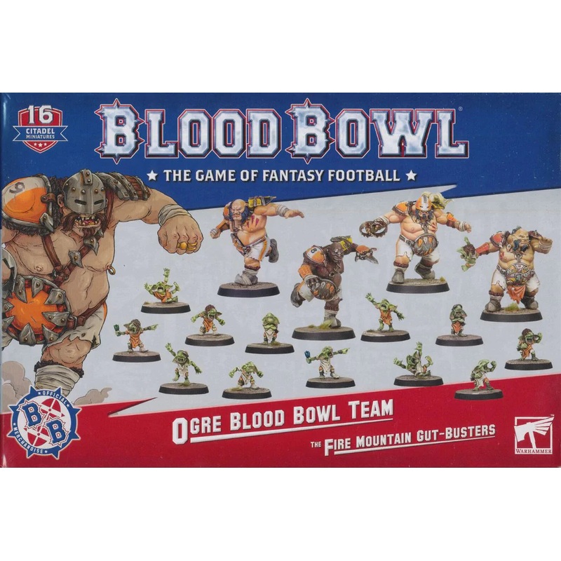 Blood Bowl Ogre Team: Fire Mountain Gut Busters
