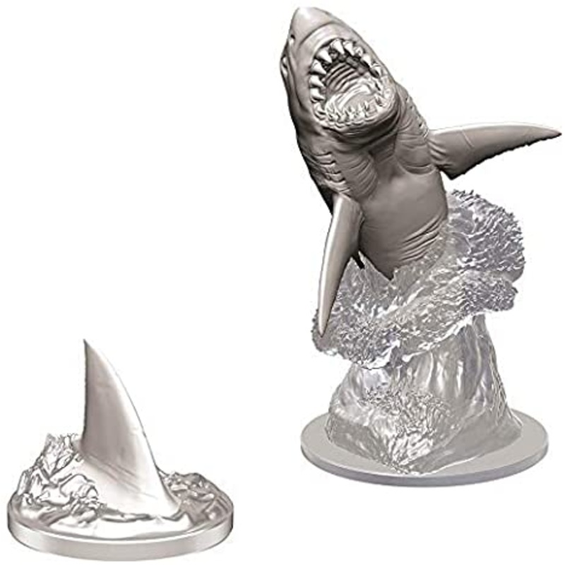WizKids Deep Cuts Unpainted Miniatures: Shark