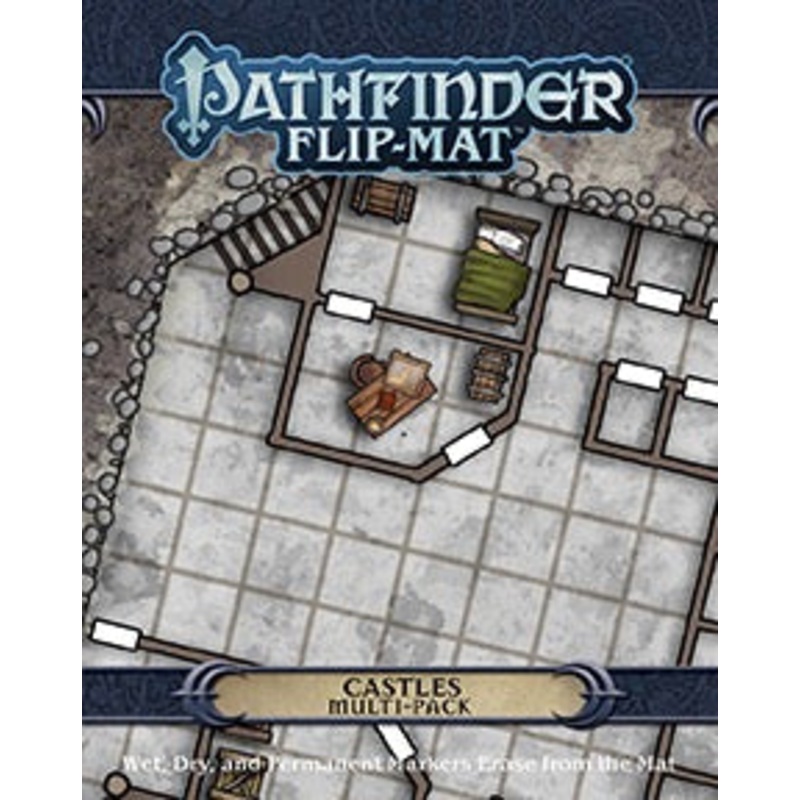 Pathfinder Flip Mat Castles Multi-Pack