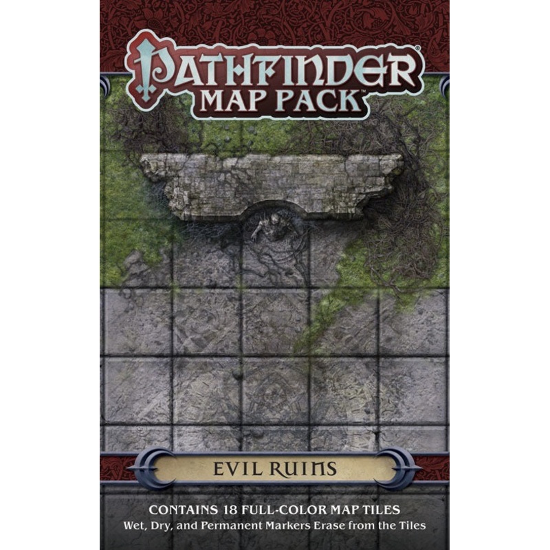 Pathfinder Map Pack Evil Ruins