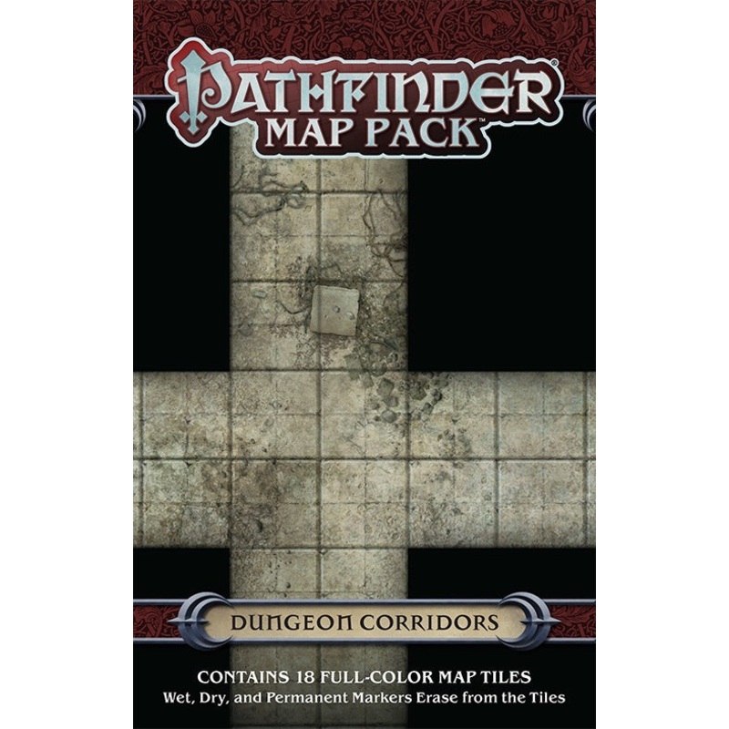 Pathfinder Map Pack Dungeon Corridors