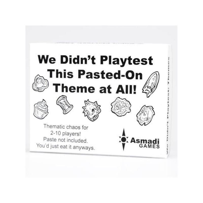 We Didn't Playtest Pasted-On Theme at All