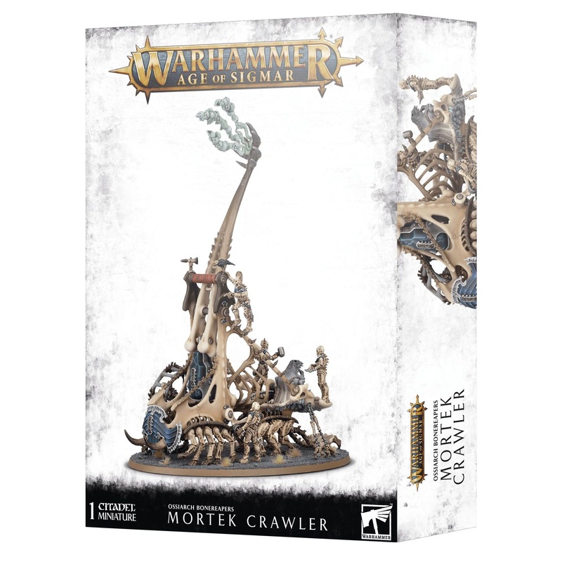 Age of Sigmar Ossiarch Bonereapers Mortek Crawler