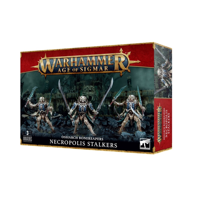Age of Sigmar Ossiarch Bonereapers: Necropolis Stalkers