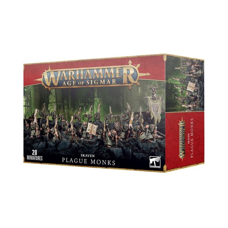 Age of Sigmar Skaven: Plague Monks