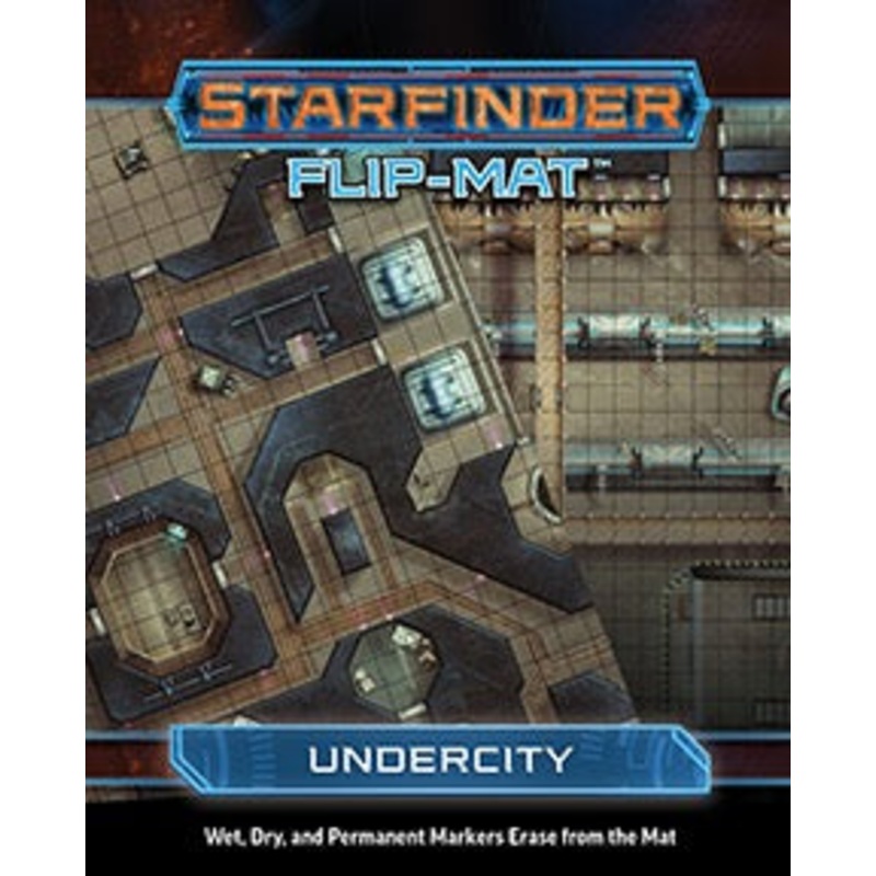Starfinder Flip Mat Undercity