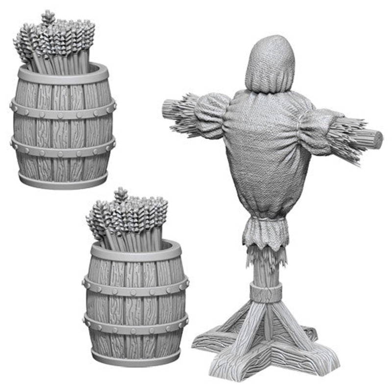 WizKids Deep Cuts Unpainted Miniatures: Archery Range