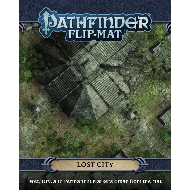 Pathfinder Flip Mat Lost City