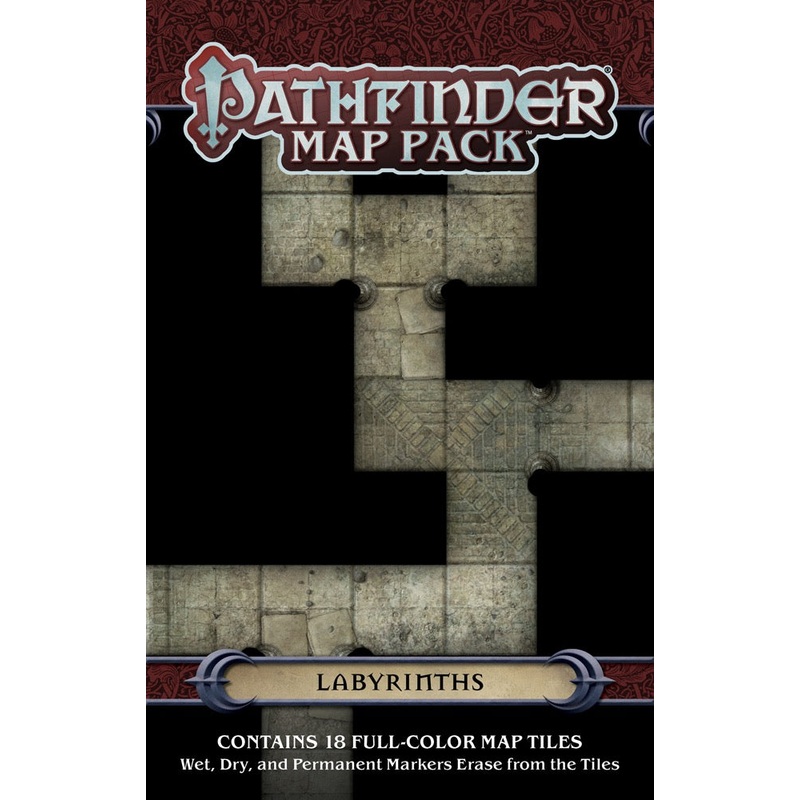 Pathfinder Map Pack Labyrinths