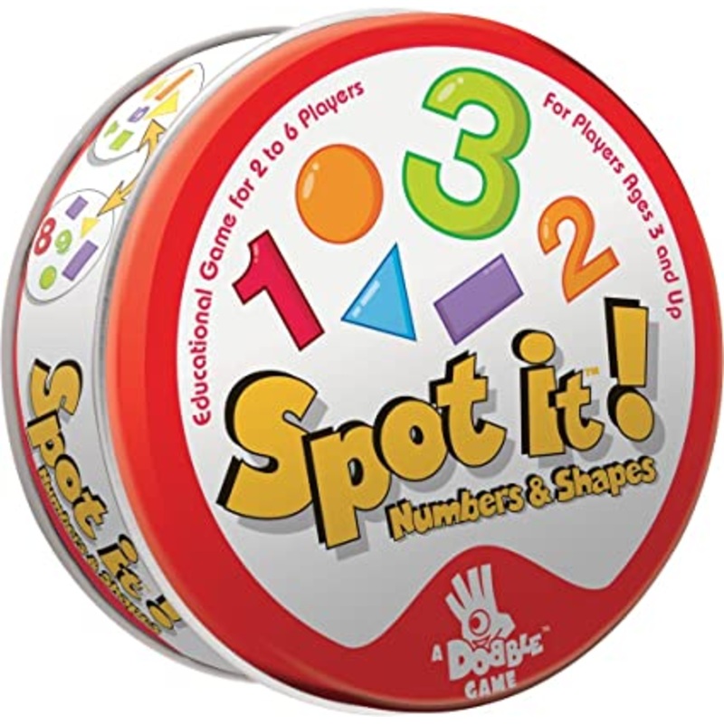Spot It! Numbers and Shapes