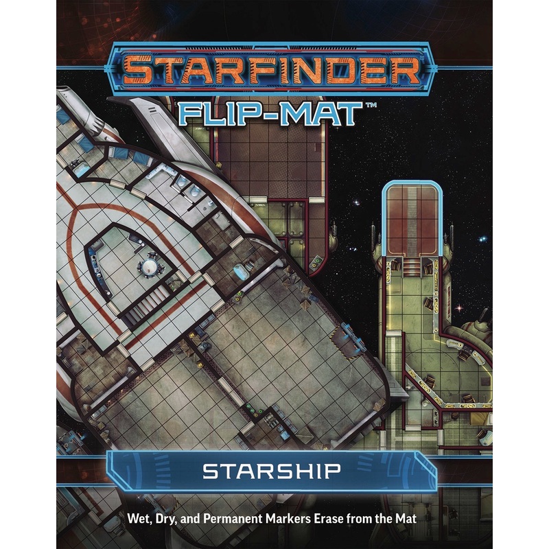 Starfinder Flip Mat Starship