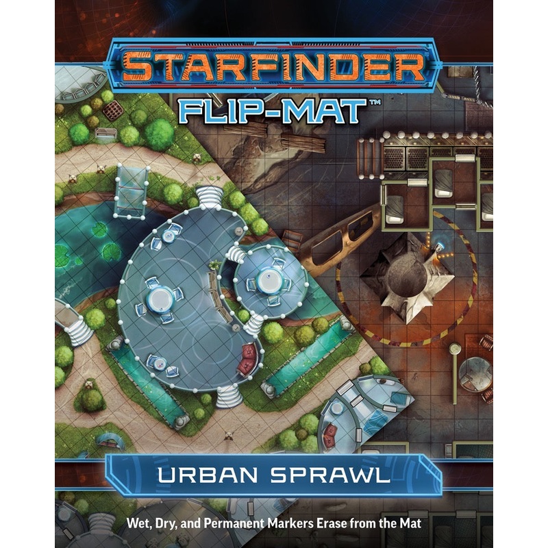 Starfinder Flip Mat Urban Sprawl