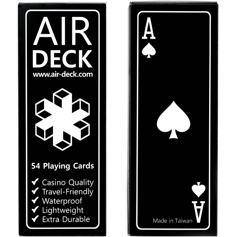 Air Deck Travel Playing Cards - Black