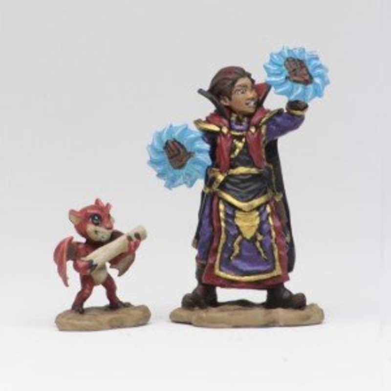 WizKids Wardlings: Boy Wizard & Imp