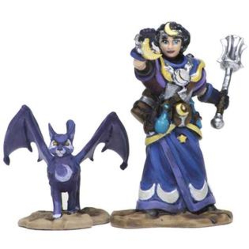 WizKids Wardlings: Girl Cleric & Winged Cat