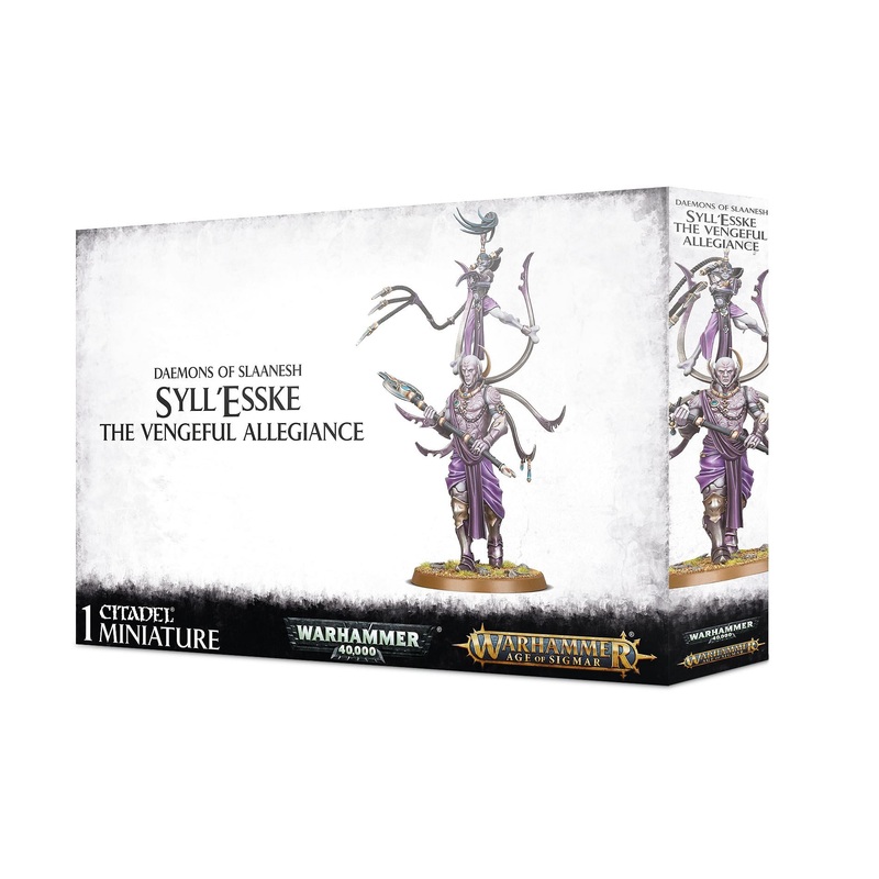 Age of Sigmar Daemons of Slaanesh: Syll'Esske, the Vengeful Allegiance