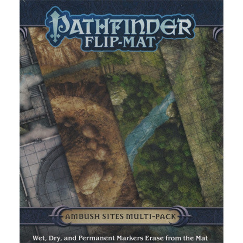 Pathfinder Flip Mat Ambush Sites Multi-Pack