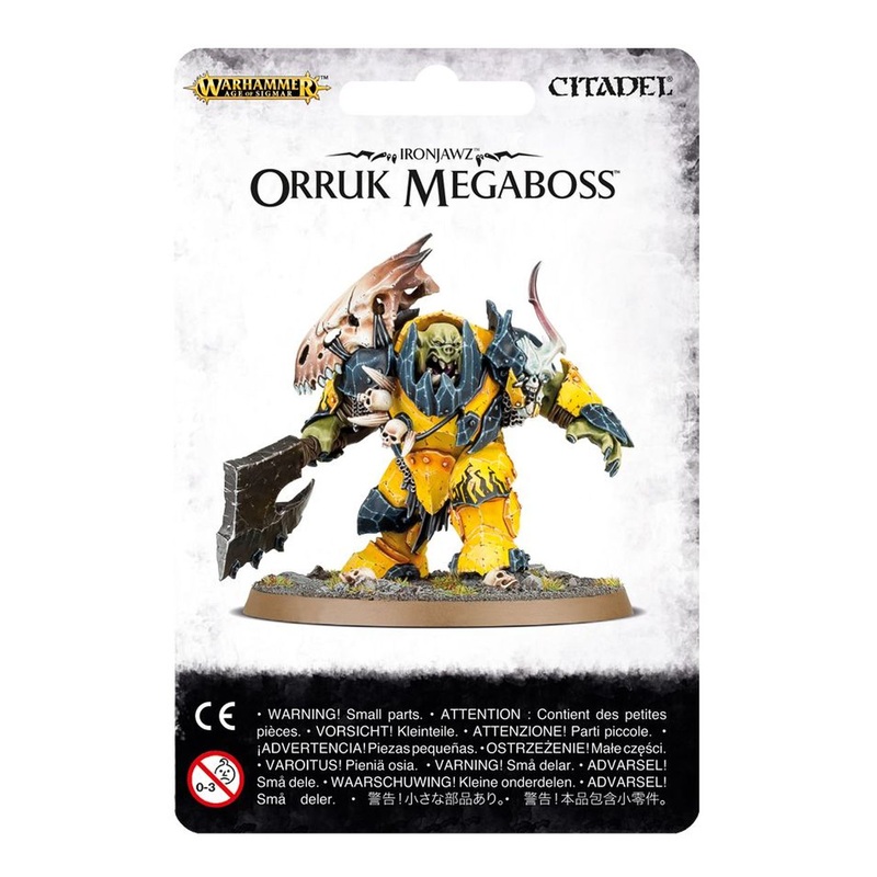 Age of Sigmar Ironjawz: Orruk Megaboss