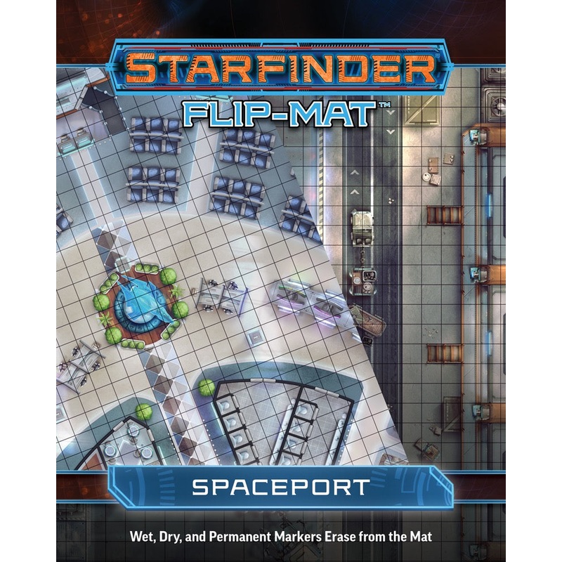 Starfinder Flip Mat Spaceport