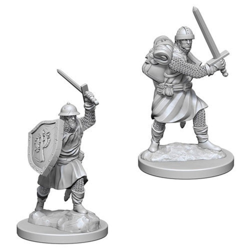 Pathfinder Deep Cuts Unpainted Miniatures: Infantrymen