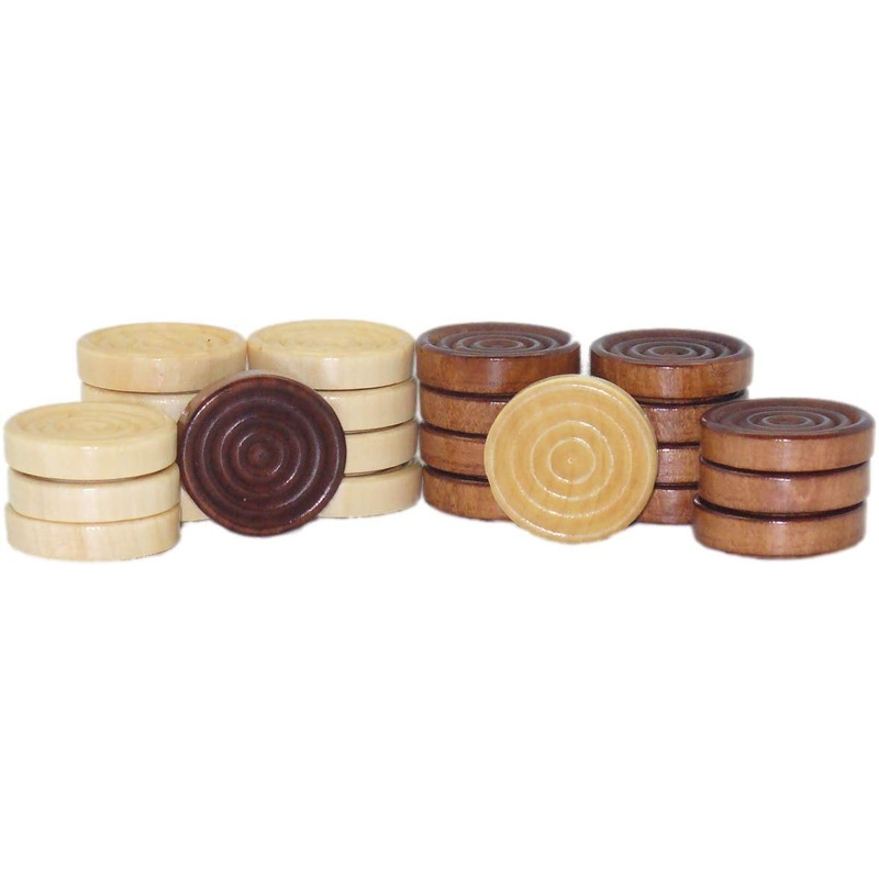 Wooden Checkers