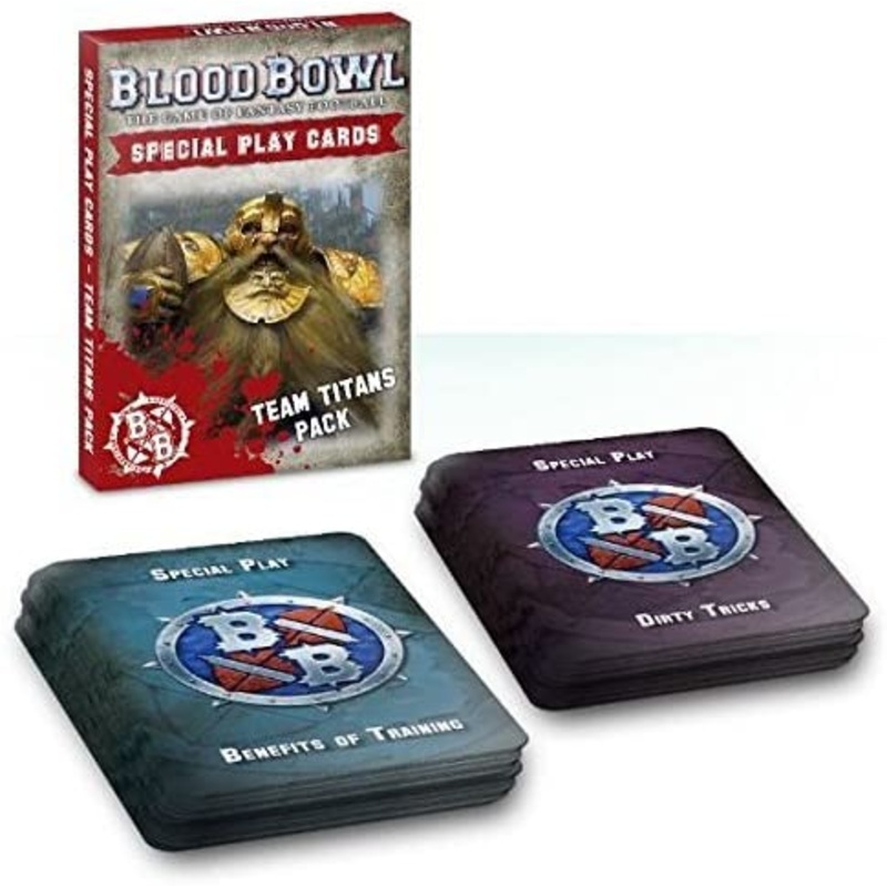 Blood Bowl Team Titans Cards
