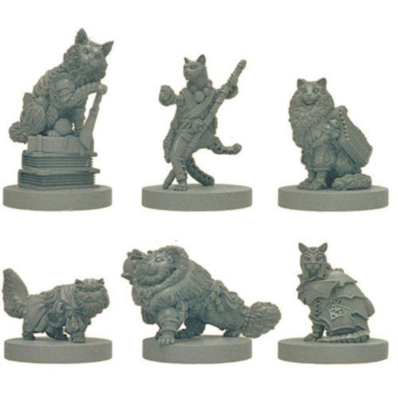 Animal Adventures: Cats & Catacombs Miniatures Volume 2