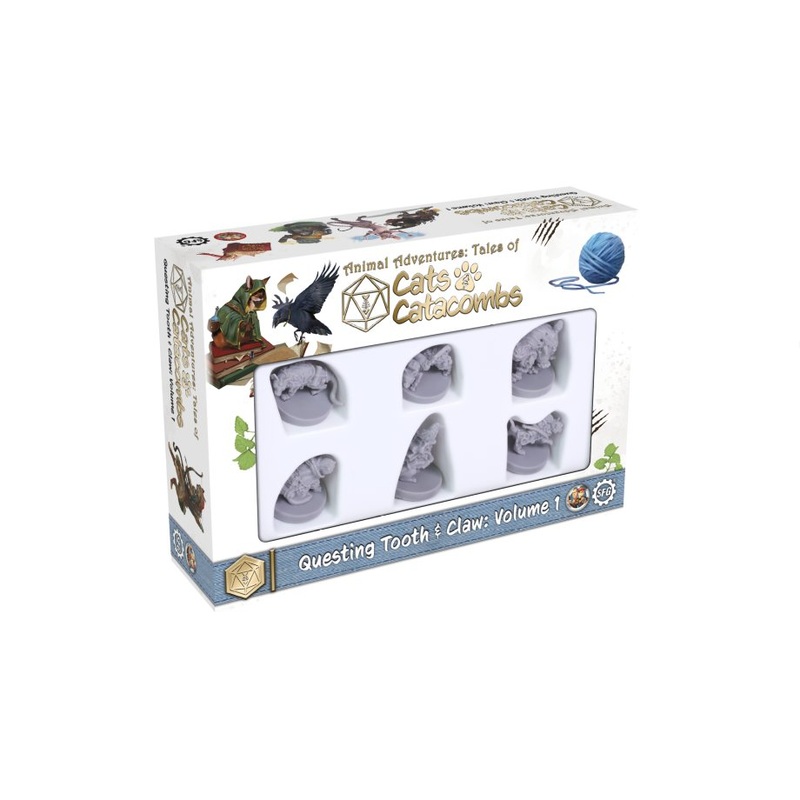 Animal Adventures: Cats & Catacombs Questing Tooth & Claw Volume 1