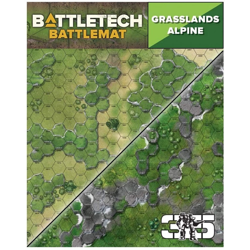 BattleTech: Battlemat Grasslands/Alpine