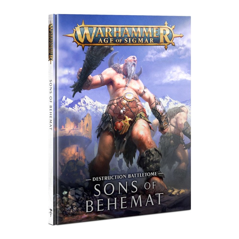 Age of Sigmar Battletome Sons of Behemat
