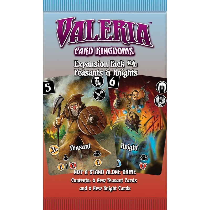 Valeria: Card Kingdoms  Expansion Pack #04: Peasants & Knights