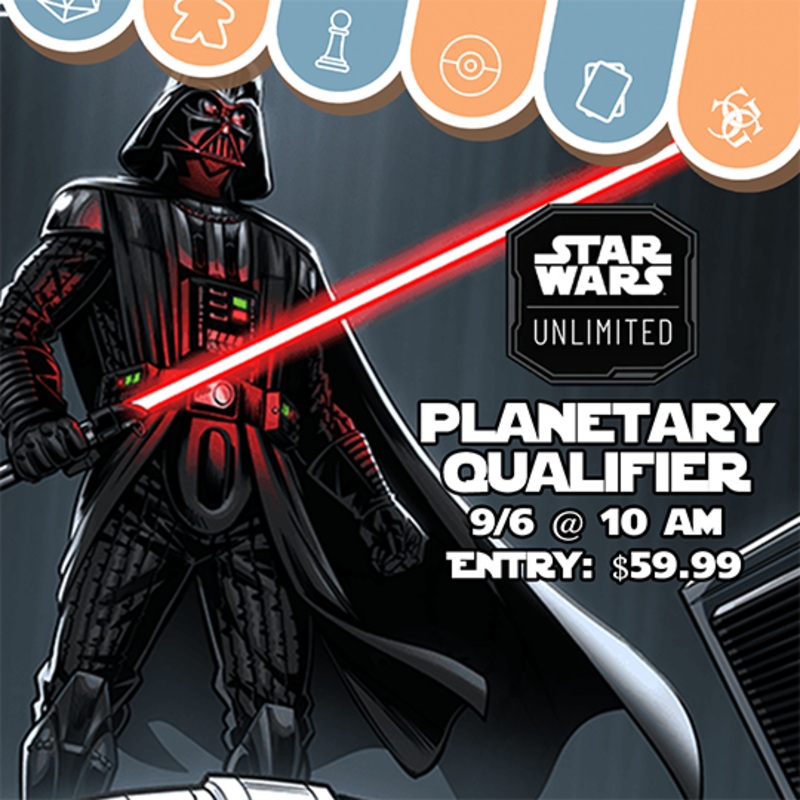 Star Wars Unlimited Sealed Planetary Qualifier