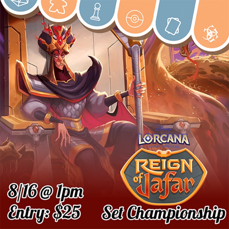 Lorcana Reign of Jafar Set Championship